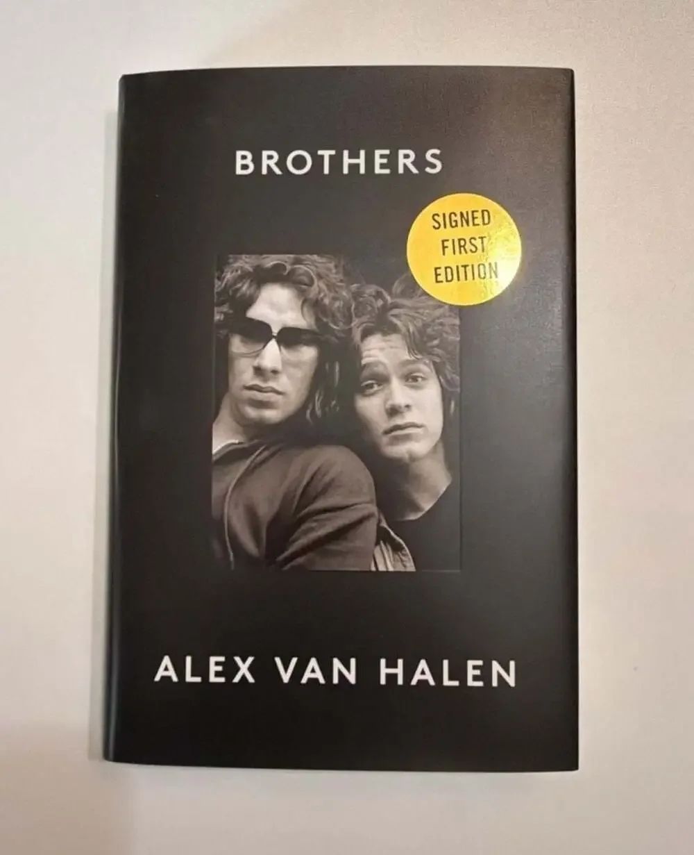 Brothers by Alex Van Halen Hardcover Signed First Edition